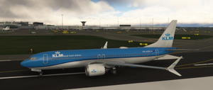 KLM  PH-HSH | Fictional |w/Cabin |  iFly B737 MAX 8 | Requested thumbnail 2