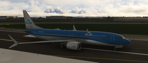 KLM  PH-HSH | Fictional |w/Cabin |  iFly B737 MAX 8 | Requested thumbnail 3