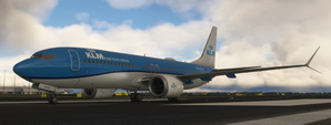 KLM  PH-HSH | Fictional |w/Cabin |  iFly B737 MAX 8 | Requested thumbnail 4
