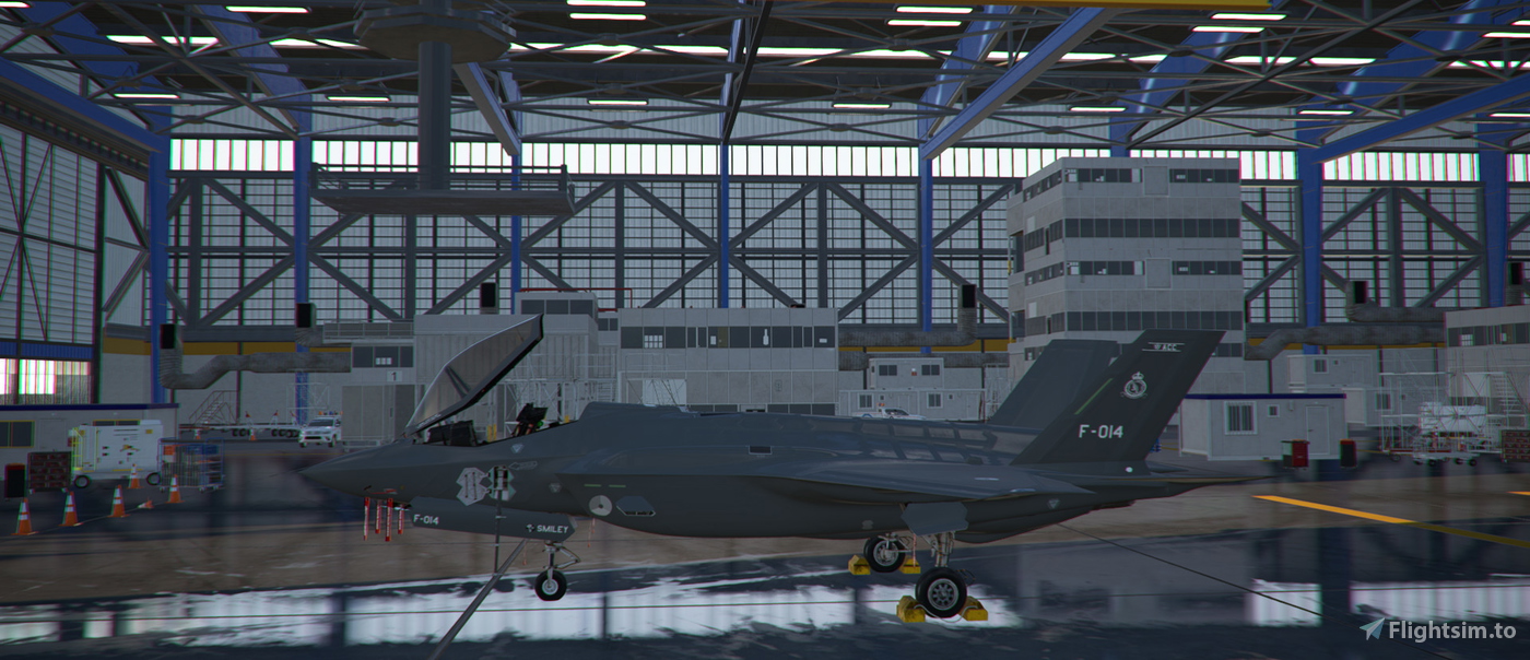 F35a Koninklijke Luchtmacht F-014 2024 Normal 322 Tail Livery for ...