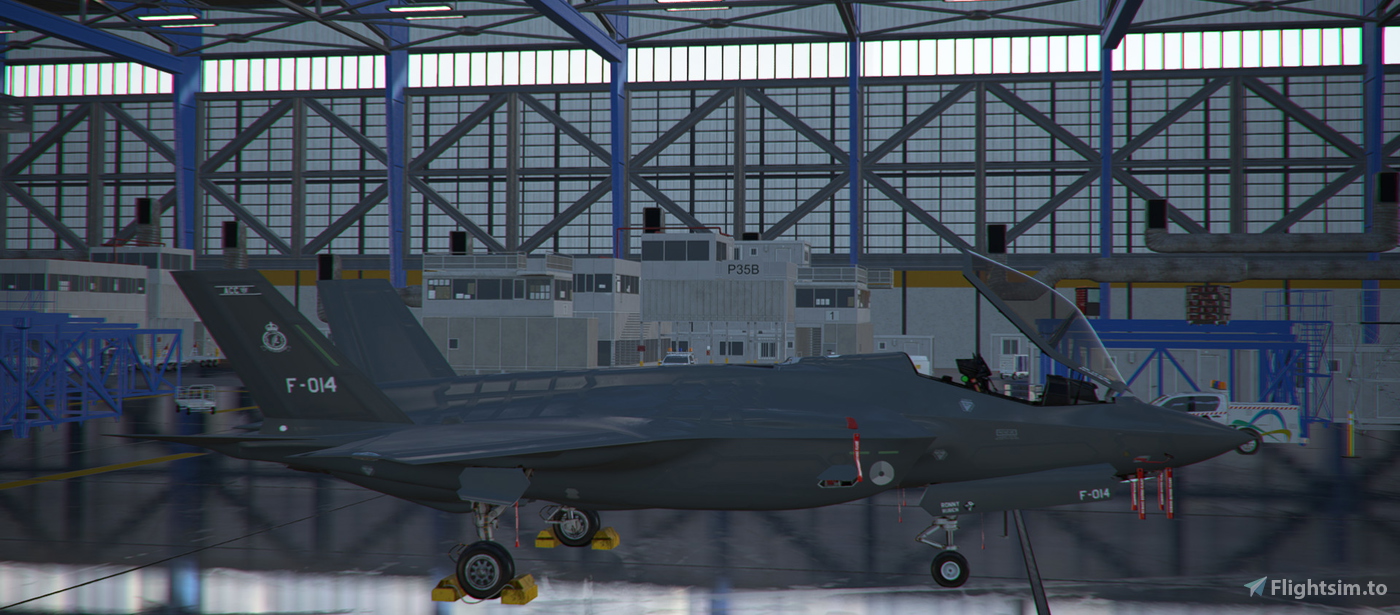 F35a Koninklijke Luchtmacht F-014 2024 Normal 322 Tail Livery for ...
