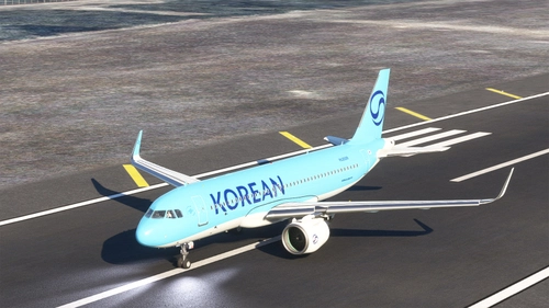 [A32NX] Korean Air - 2025 Livery (based on real world A321neo) [8K]