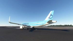 [A32NX] Korean Air - 2025 Livery (based on real world A321neo) [8K] thumbnail 2