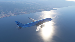 [A32NX] Korean Air - 2025 Livery (based on real world A321neo) [8K] thumbnail 4