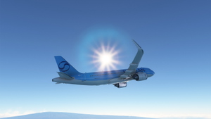 [A32NX] Korean Air - 2025 Livery (based on real world A321neo) [8K] thumbnail 5