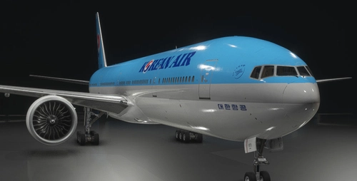 Korean Air 777-300ER (HL7573)