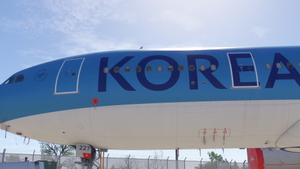 Korean Air A330-200 HL8227 [Metallic Blue | New CI | Detailed Cabin] thumbnail 4