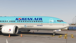 Korean Air B737 MAX  Livery Pack (with  Cabin)  for iFly B737 MAX thumbnail 5