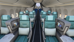 Korean Air B737 MAX  Livery Pack (with  Cabin)  for iFly B737 MAX thumbnail 7