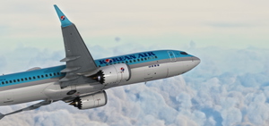 Korean Air B737 MAX  Livery Pack (with  Cabin)  for iFly B737 MAX thumbnail 1