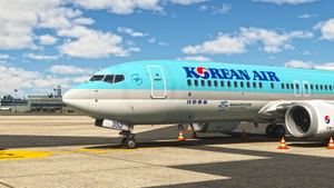 Korean Air B737 MAX  Livery Pack (with  Cabin)  for iFly B737 MAX thumbnail 2