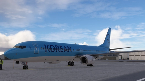 Korean Air + Cabin PMDG 737-900ER BW Six pack