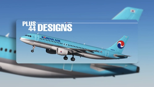 Korean Air Fenix A320 - 8K [Fictional]