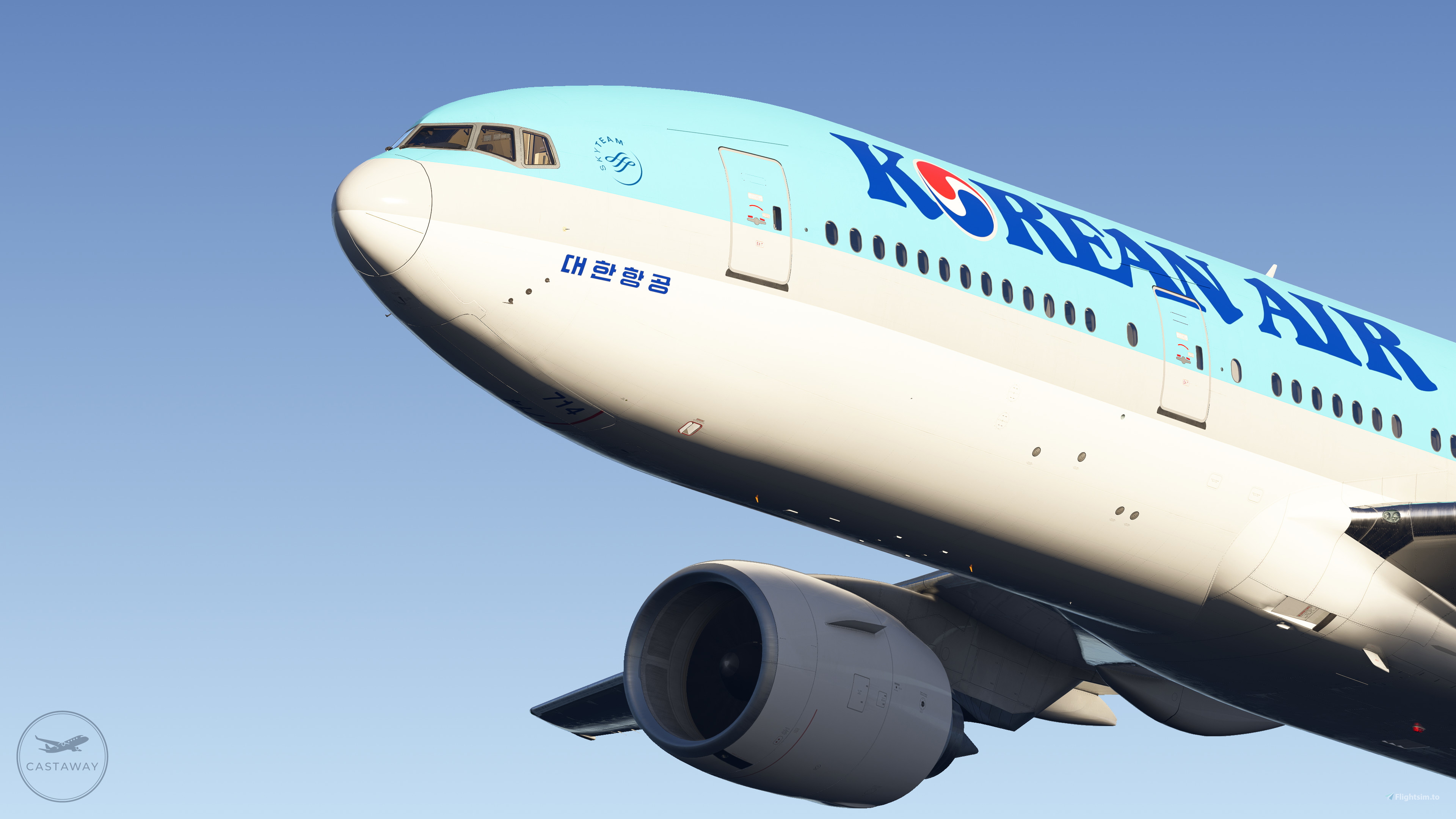 Korean Air Fleet Pack (w/ Custom Cabin) [Boeing 777-200ER] for
