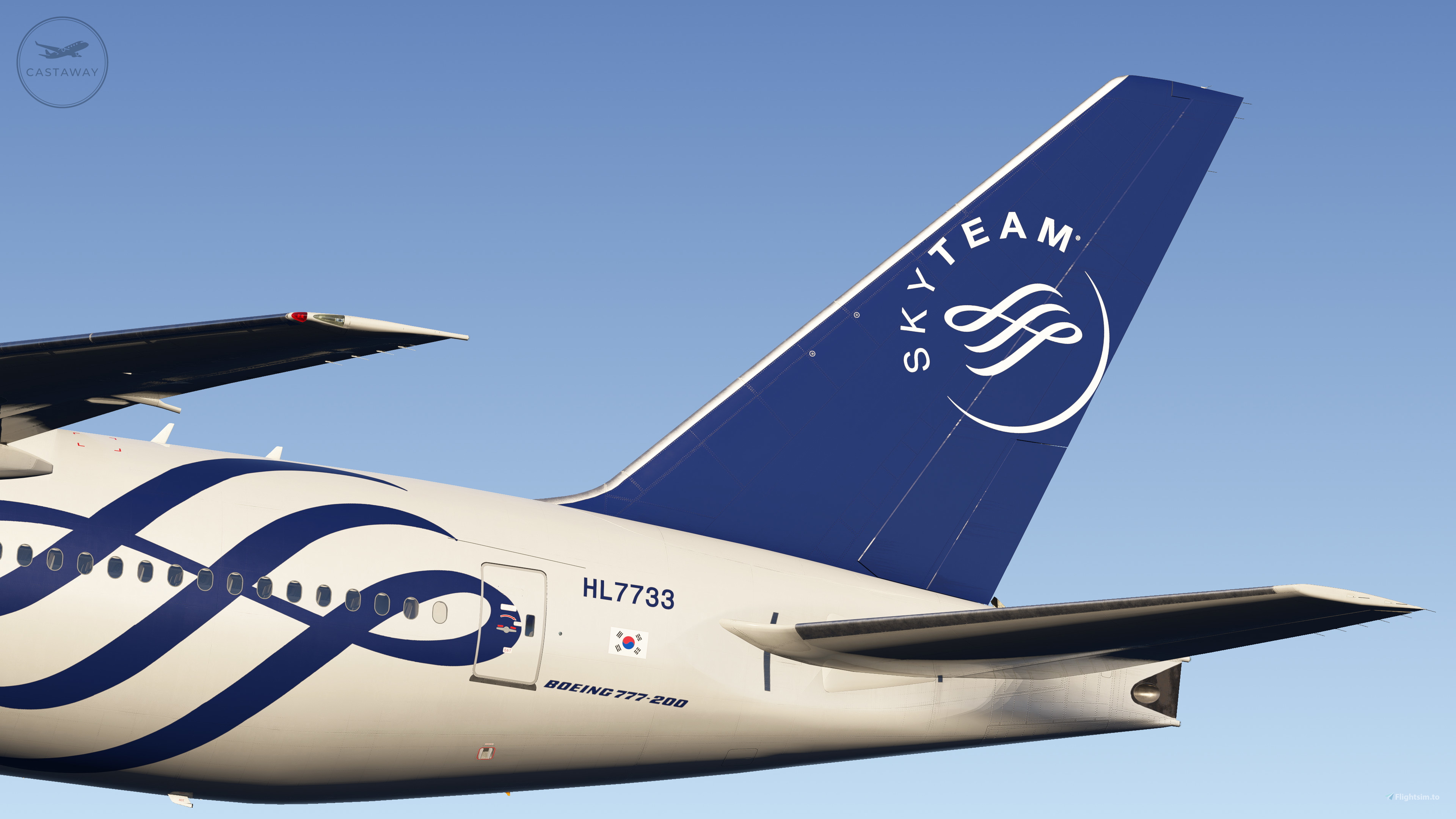 Korean Air Fleet Pack (w/ Custom Cabin) [Boeing 777-200ER] for