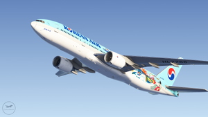 Korean Air Fleet Pack (w/ Custom Cabin)  [Boeing 777-200ER] thumbnail 4