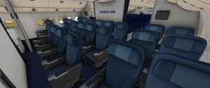 Korean Air Fleet Pack (w/ Custom Cabin)  [Boeing 777-200ER] thumbnail 14