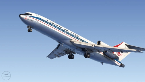 Korean Air (HL7355) [Boeing 727-200]