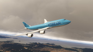 Korean Air HL7638 (New Livery) | Asobo 747-8i | MSFS 2024 | Requested thumbnail 1