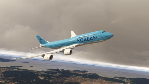 Korean Air HL7638 (New Livery) | Asobo 747-8i | MSFS 2024 | Requested