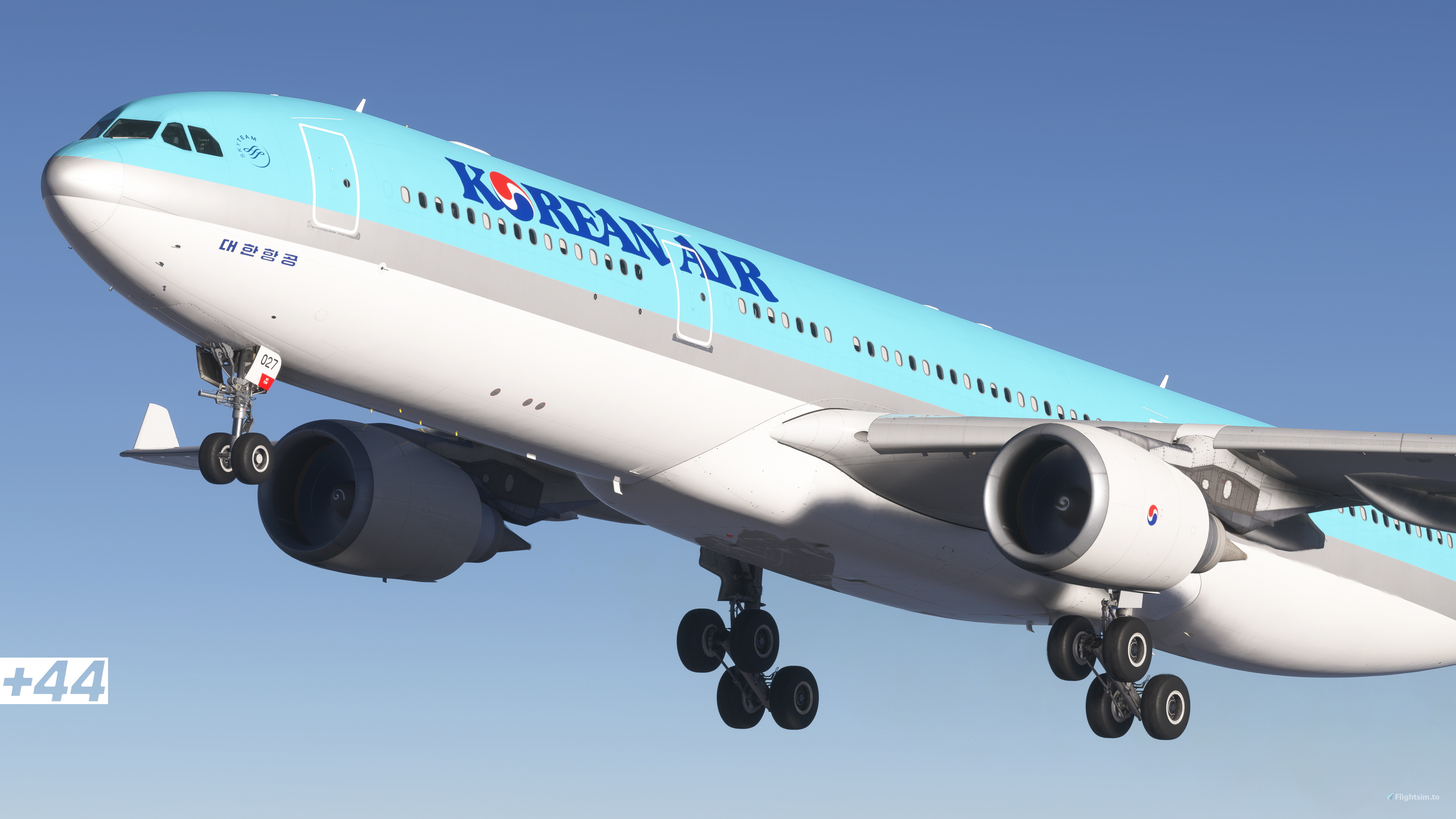 Korean Air (HL8027) iniBuilds A330-300 - 8K for Microsoft