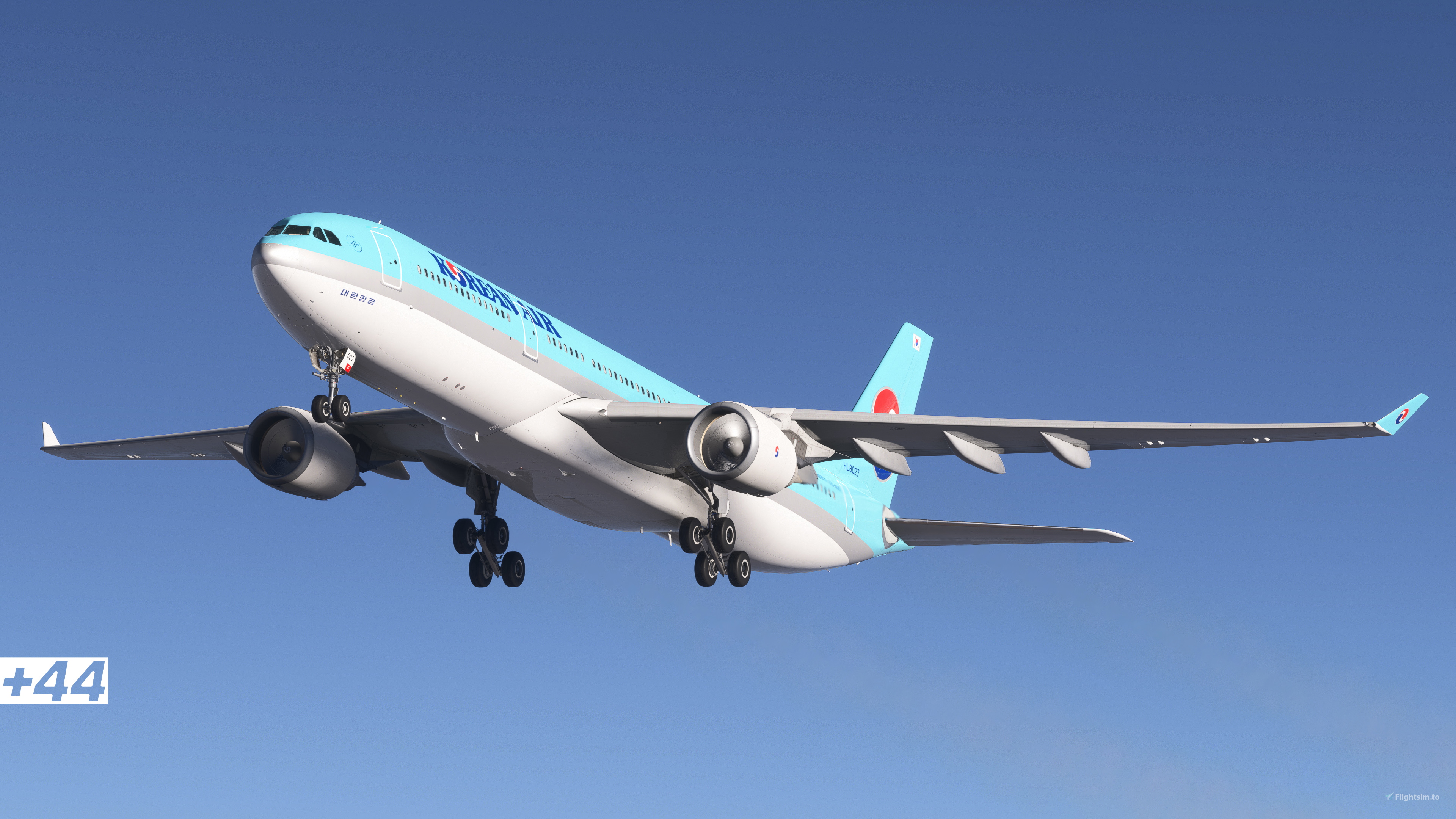 Korean Air (HL8027) iniBuilds A330-300 - 8K for Microsoft