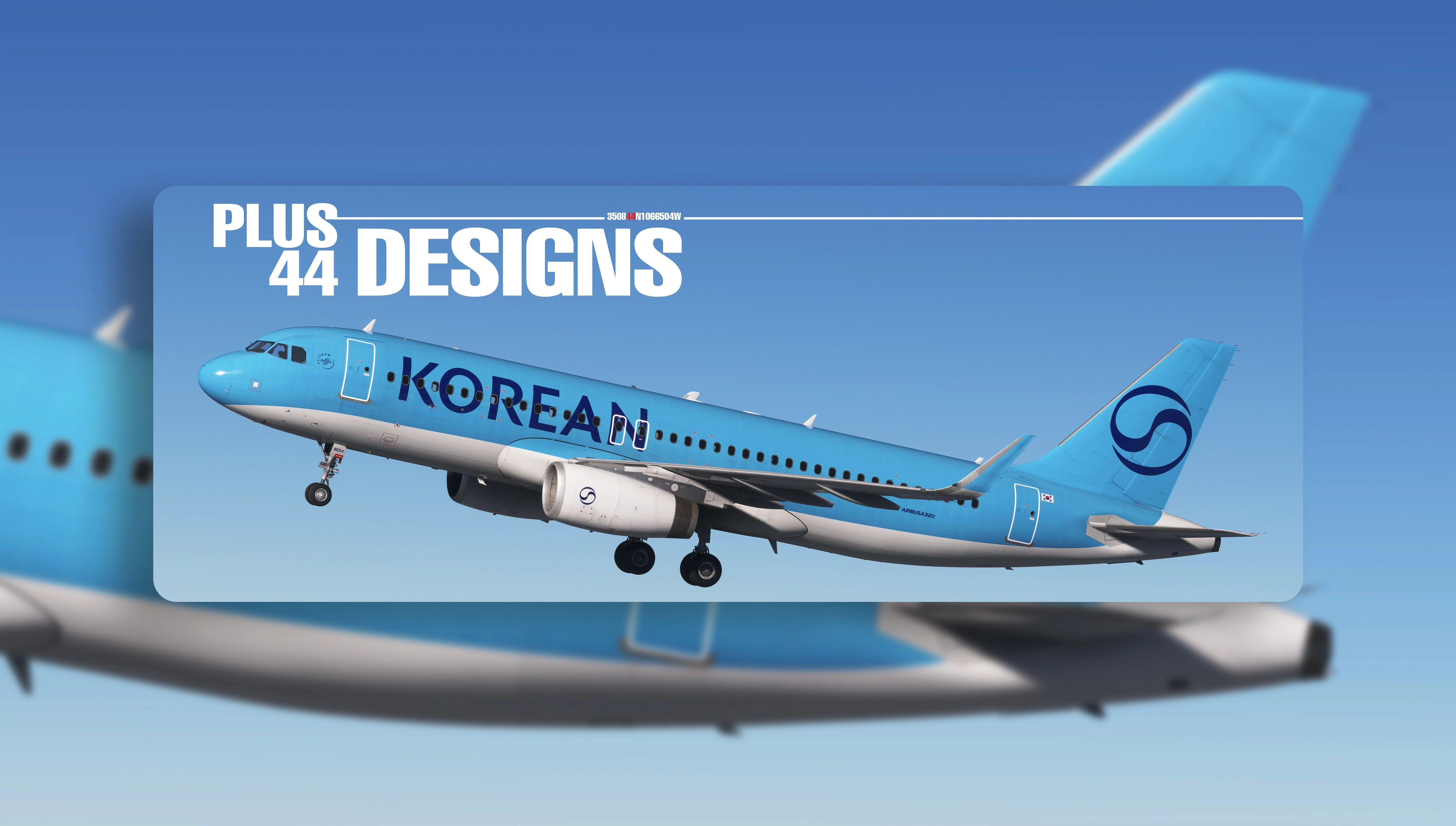 Korean Air NEW Fenix A320 - 8K [Fictional] - Image 1