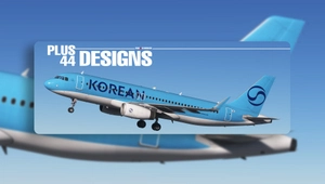 Korean Air NEW Fenix A320 - 8K [Fictional] thumbnail 1