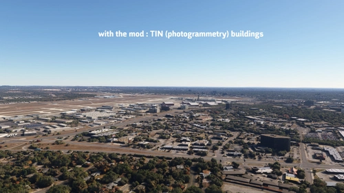 KSAT - San Antonio International Airport by iniBuilds - photogrammetry compatibility package