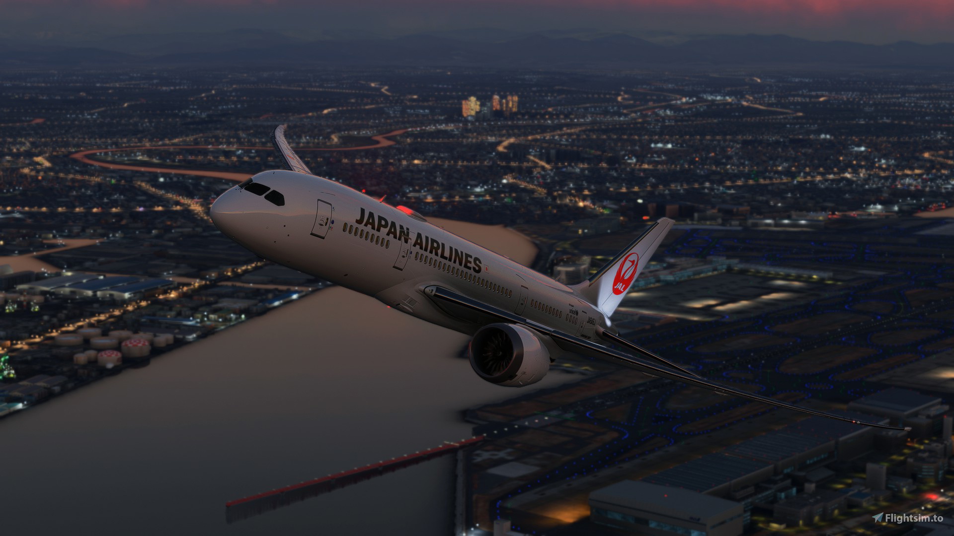 kuro 787-8 JAPANAIRLINES Domestic pack for Microsoft Flight