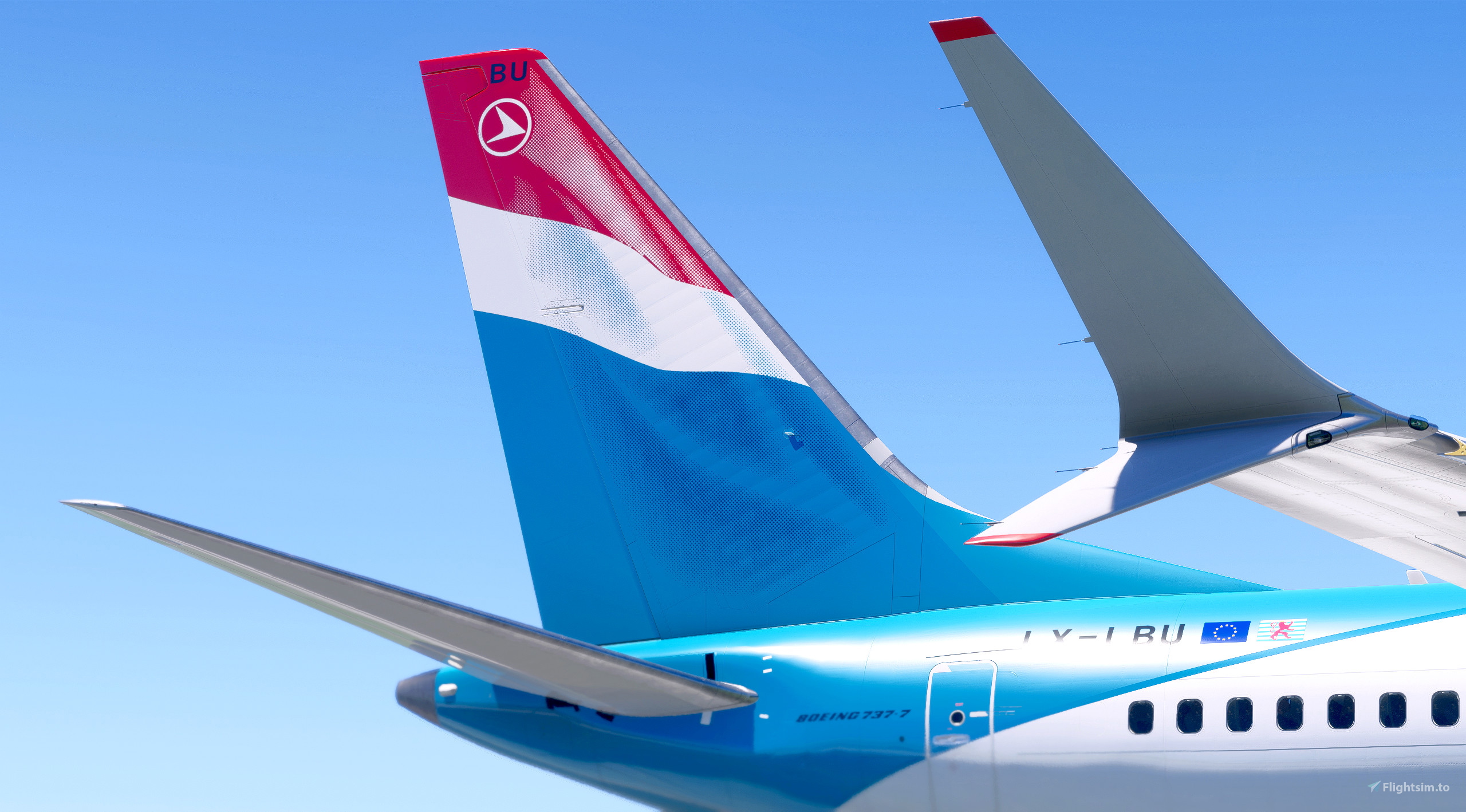 Kuro B737 MAX 7] Luxair for Microsoft Flight Simulator | MSFS
