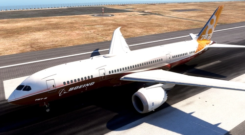 [Kuro B787-8 v2] Boeing House Color Sunrise (Fictional)