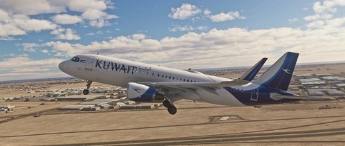Kuwait Airways | Sharklet | w/Cabin | 8K+4K | Fictional | Fenixsim A320 | Requested