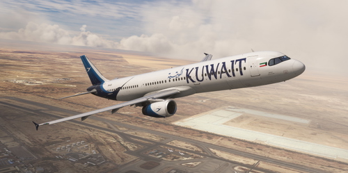 Kuwait Airways (IAE) | Fenixsim A321 | Cabin |  Fictional | Requested