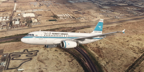 Kuwait Airways (IAE) | Finexsim A319 |  Cabin | Fictional | Requested