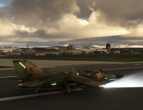 Landing Challenges for the GKS F111-E and DCD F-15C at Lakenheath