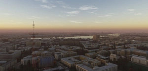 Landmarks of Saint-Petersburg and ULLY airfield and ULLQ helipad thumbnail 4