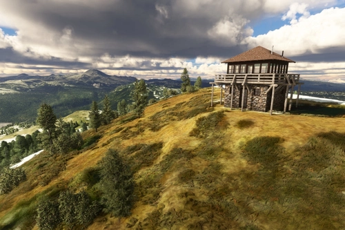 Lassen Volcanic NP Enhancements - Fire Lookout, Visitors Center, Helipads, Scenery Changes, & more
