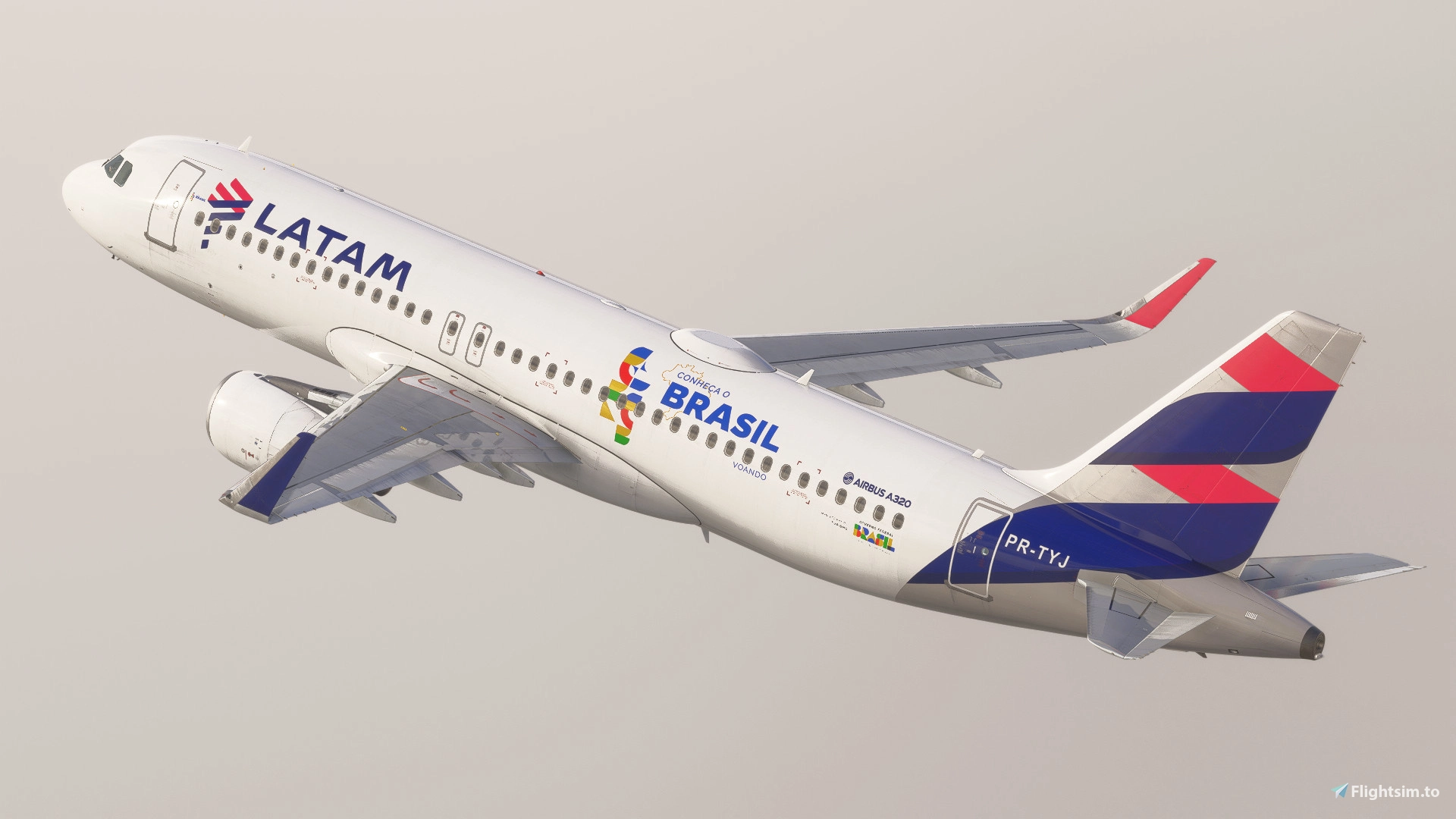 LATAM Airlines Brasil | Pack w/ Cabin | Fenixsim Airbus A320 - Image 1