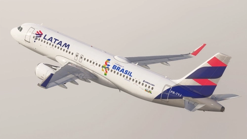 LATAM Airlines Brasil | Pack w/ Cabin | Fenixsim Airbus A320