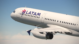 LATAM Airlines Brasil PT-MXD [8K+4K] w/Cabin | Fenix A321 IAE thumbnail 1