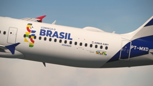 LATAM Airlines Brasil PT-MXD [8K+4K] w/Cabin | Fenix A321 IAE thumbnail 12