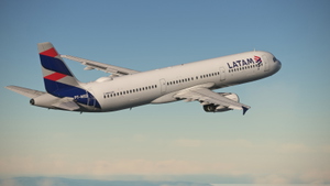 LATAM Airlines Brasil PT-MXD [8K+4K] w/Cabin | Fenix A321 IAE thumbnail 9