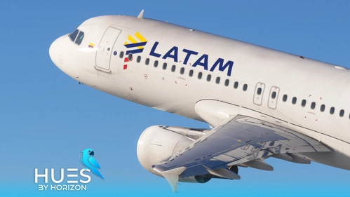 Latam Airlines [CC-BFE] w/cabin 3D | Fenixsim a320