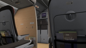 LATAM Airlines Chile | Pack w/ Cabin | Fenixsim Airbus A320 v2 thumbnail 6