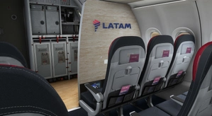 Latam Airlines [PACK] w/cabin 3D | Fenixsim a320 thumbnail 9