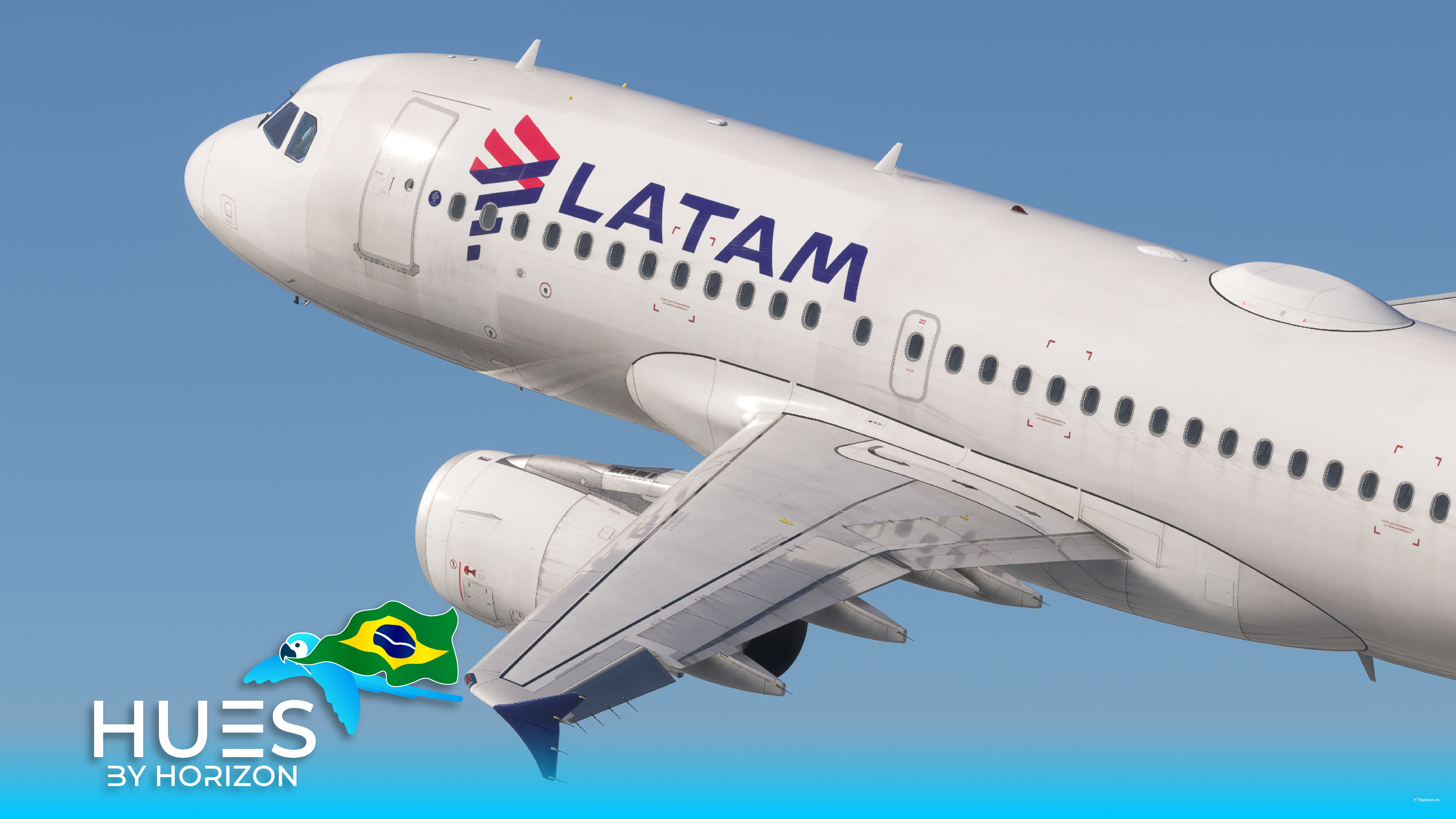 Latam Airlines [PT-TME] [Dirty] [8k+4k] w/cabin | Fenixsim a319 IAE - Image 1
