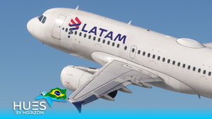 Latam Airlines [PT-TME] [Dirty] [8k+4k] w/cabin | Fenixsim a319 IAE thumbnail 1