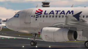 Latam Airlines [PT-TME] [Dirty] [8k+4k] w/cabin | Fenixsim a319 IAE thumbnail 8