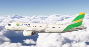 Latam Brasil - PR-XBG  Verde Amarelo| IniBuids A320neo | 4K w/Cabin thumbnail 8